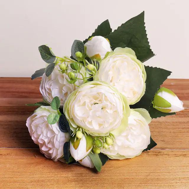 Lisslune | Eternal Elegance Silk Peony Arrangement