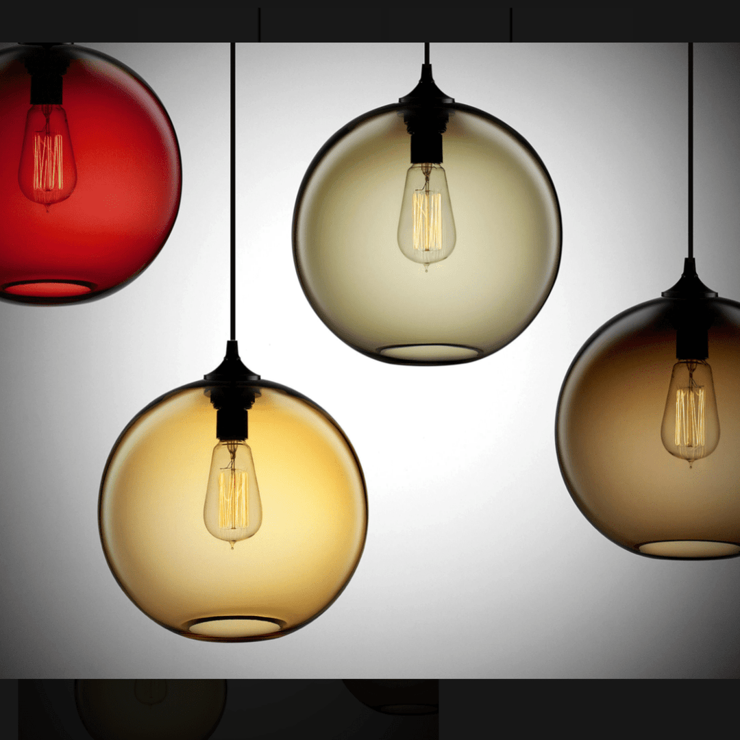 Lisslune | AuraGlass - Elegant Glass Hanging Light