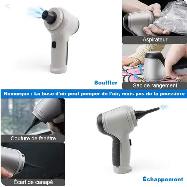 Lisslune | Cordless Handheld Vacuum Cleaner for the Car - Strong Suction Power