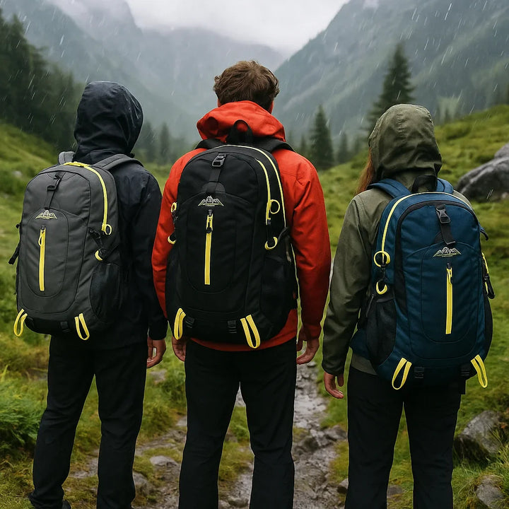 Lisslune | 40L Waterproof Hiking Backpack with Multiple Compartments for Outdoor Adventures and Travel
