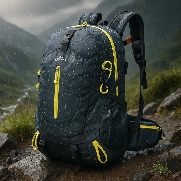 Lisslune | 40L Waterproof Hiking Backpack with Multiple Compartments for Outdoor Adventures and Travel