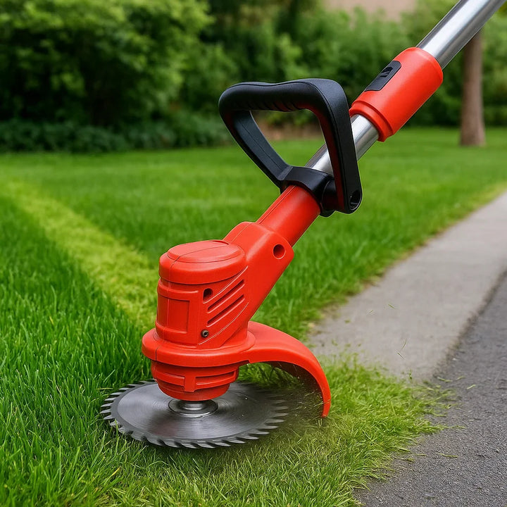 Lisslune | Cordless Grass Trimmer with Adjustable Cutting Width for Lawn Care & Garden Maintenance