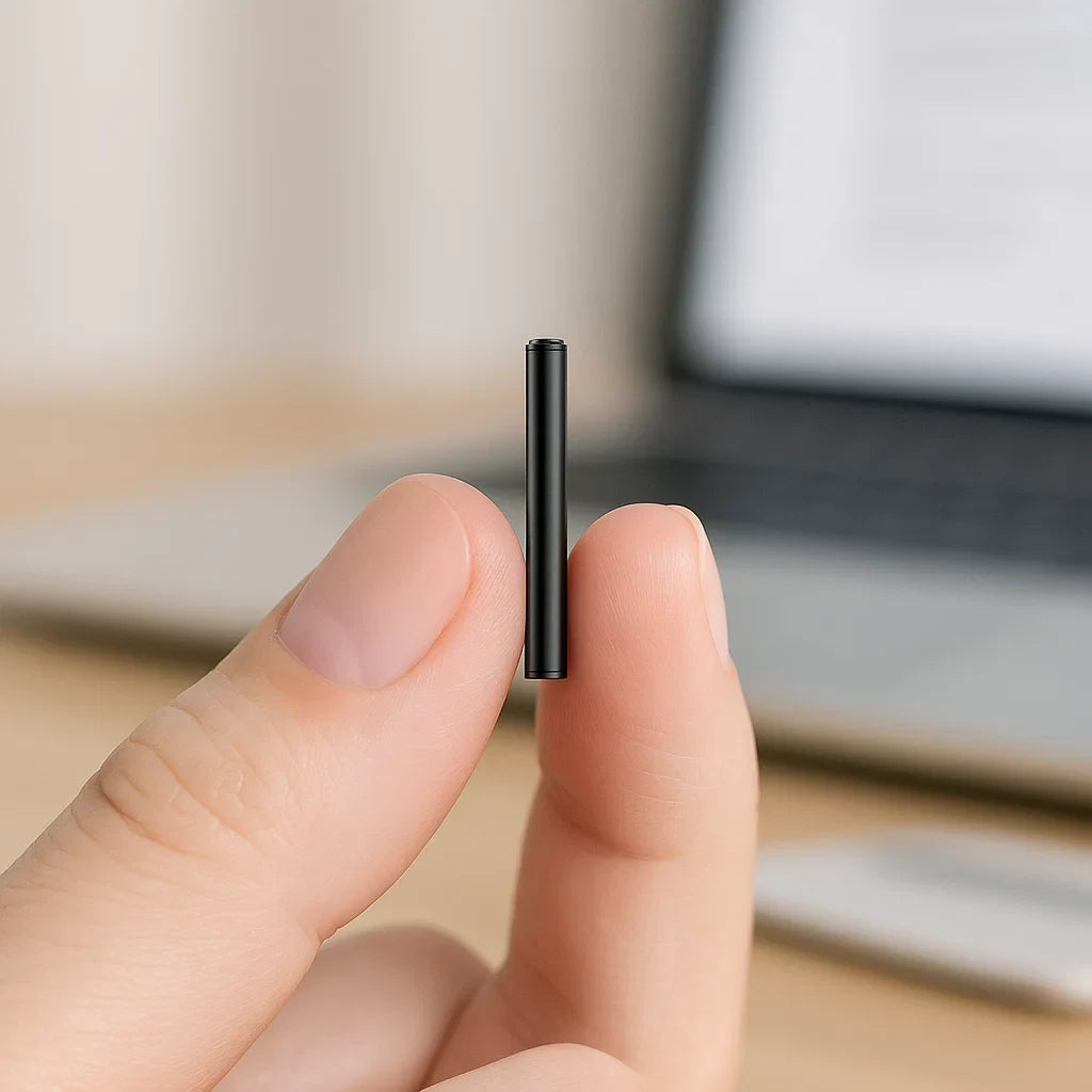 Lisslune | Miniature Voice Recorder – Small, Discreet, and Powerful Audio Capture | Perfect for Stealth Recording and Voice Activation