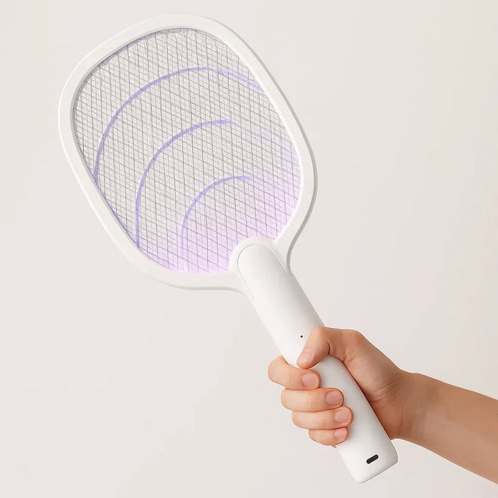 Lisslune | Rechargeable 2-in-1 Electric Fly Swatter and Insect Exterminator – 2500V Without Chemicals