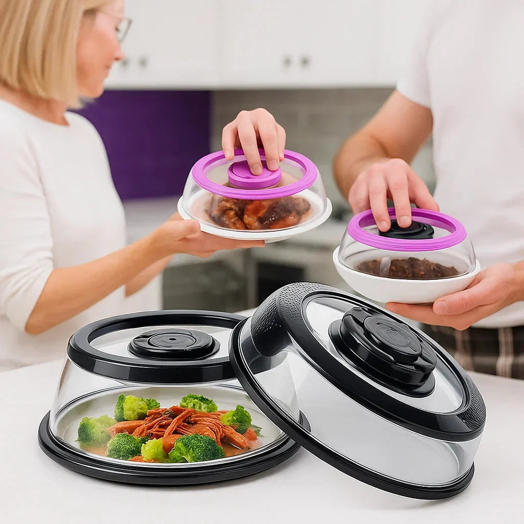 Lisslune | Vacuum Freshkeeping Cover – Reusable Lid for Longer Freshness