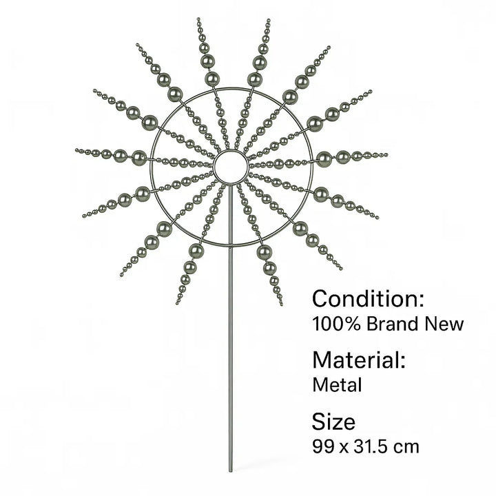 Lisslune | Anti-Rust Kinetic Metal Wind Spinner Windmill for Outdoor Garden Decor & Landscaping