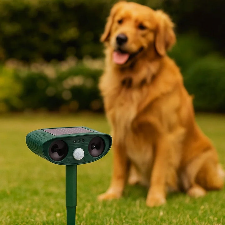 Lisslune | Solar-powered Animal Repeller with Ultrasound