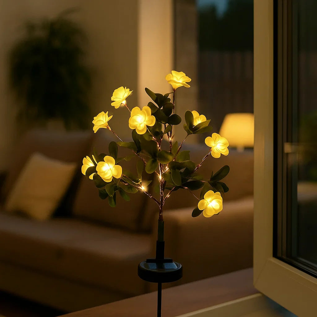 Lisslune | Solar Flower Lights for Outdoor Use