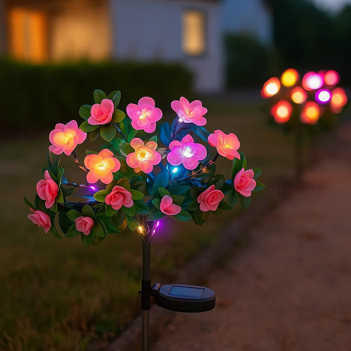 Lisslune | Solar Flower Lights for Outdoor Use