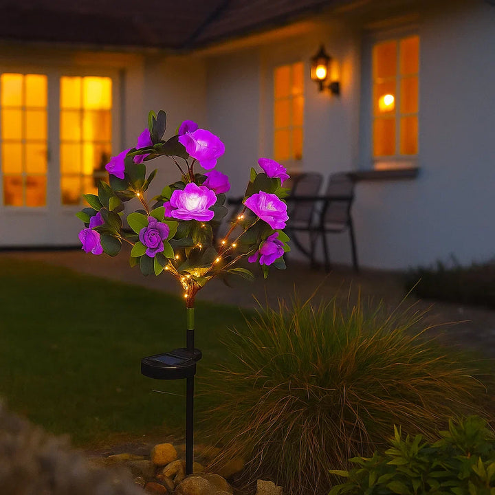 Lisslune | Solar Flower Lights for Outdoor Use