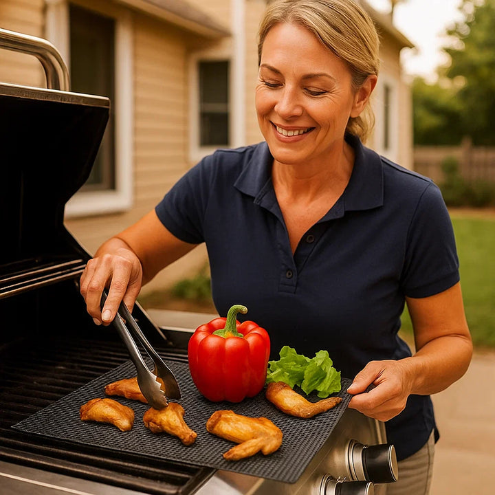 Lisslune | Practical Grill Net - Easy to Clean!
