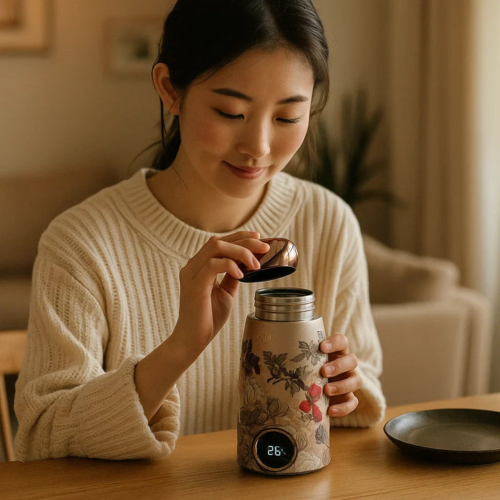 Lisslune | Smart Thermal Mug in Elegant Japanese Design