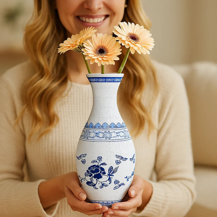 Lisslune | Noble 3D Puzzle Vase - Usable for real flowers