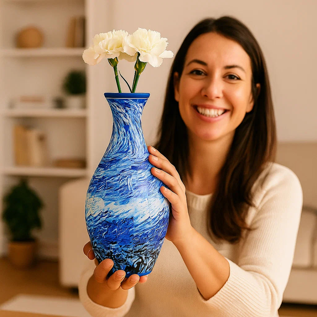 Lisslune | Noble 3D Puzzle Vase - Usable for real flowers