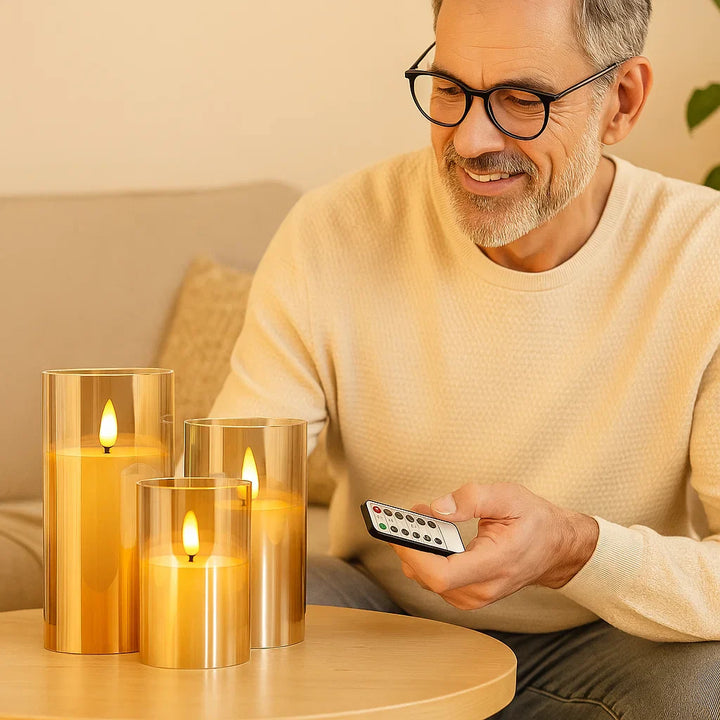 Lisslune | Flameless LED Candles with Remote Control