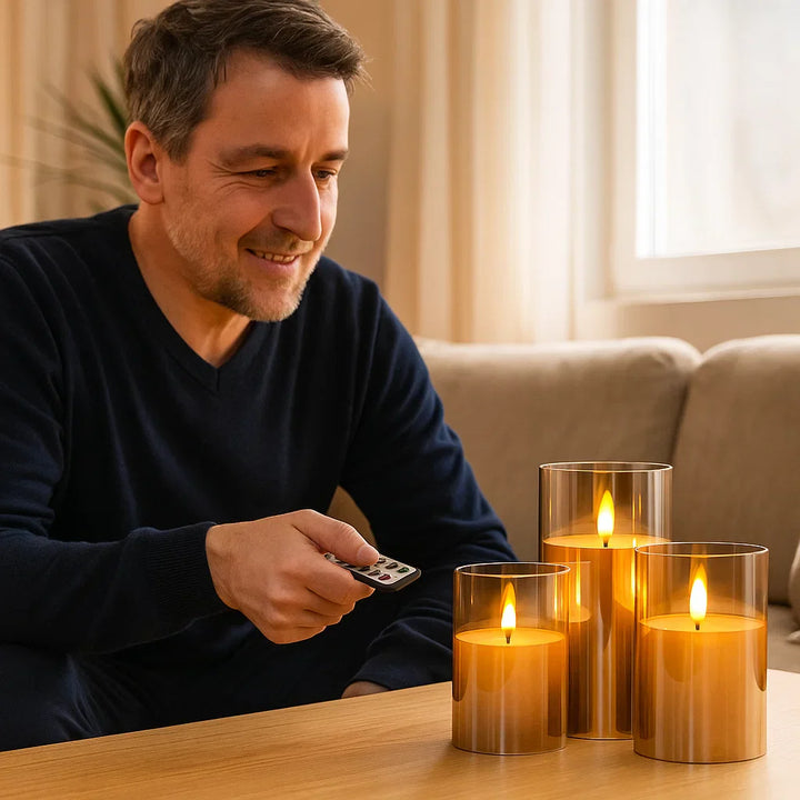 Lisslune | Flameless LED Candles with Remote Control