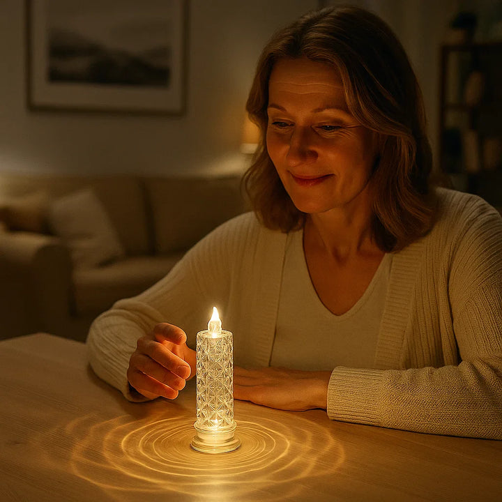 Lisslune | LED Crystal Candle Light