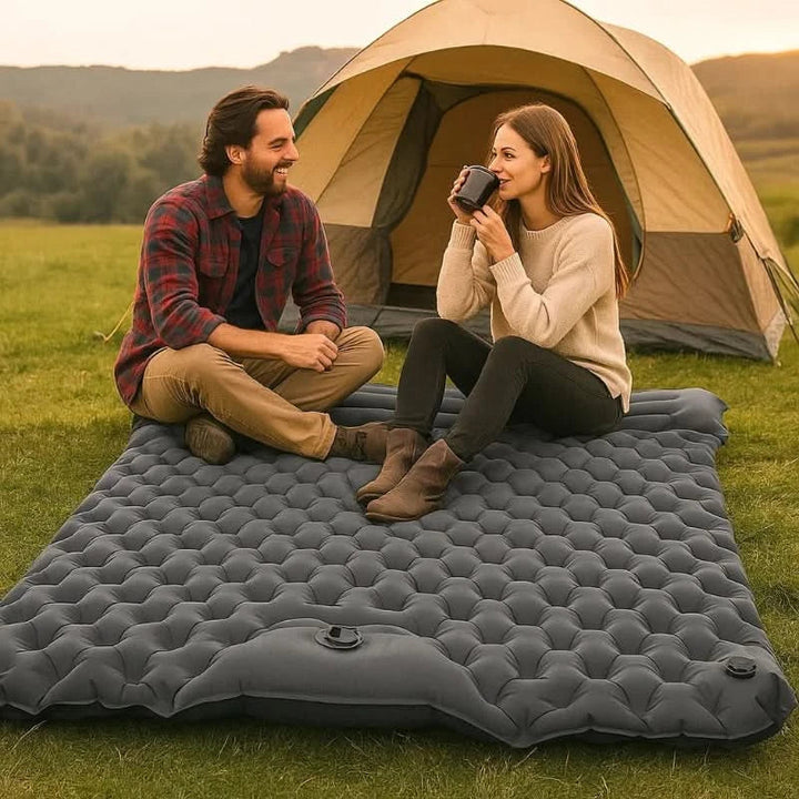 Lisslune | Ultra-light self-inflating double camping mat