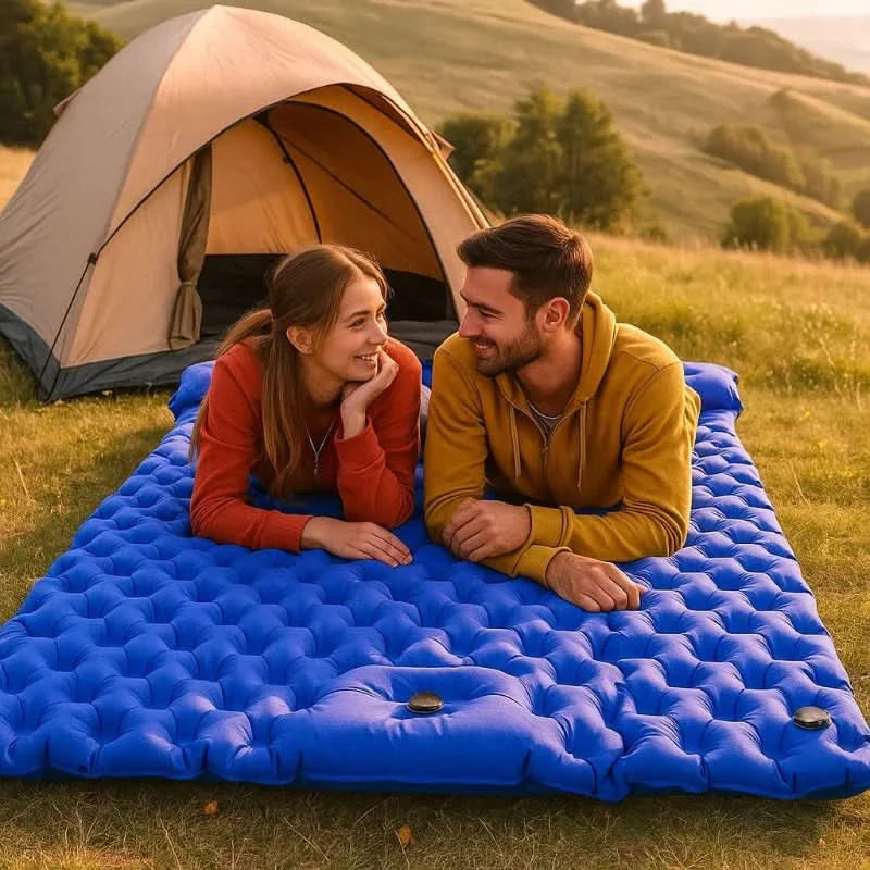 Lisslune | Ultra-light self-inflating double camping mat