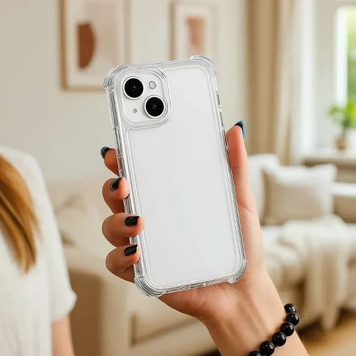 Lisslune | Shockproof Transparent Bumper Case for iPhone