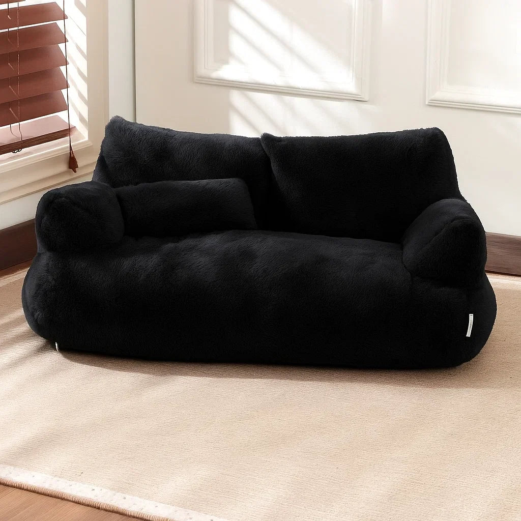 Lisslune | FLUFFYCOMFORT – Luxurious pet sofa made of plush for maximum relaxation comfort