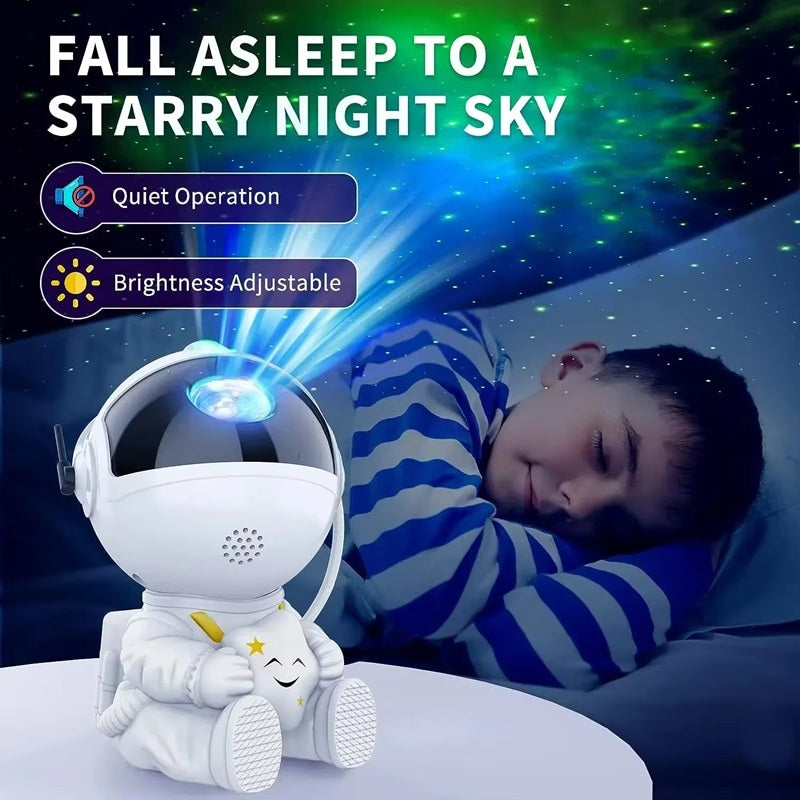 Lisslune | Astronaut Galaxy Projector LED Night Light