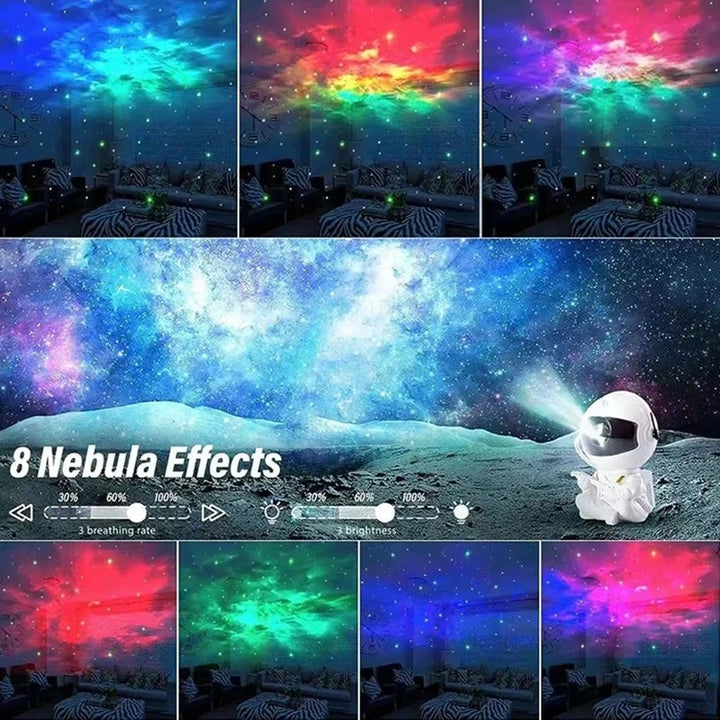 Lisslune | Astronaut Galaxy Projector LED Night Light