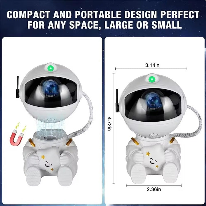 Lisslune | Astronaut Galaxy Projector LED Night Light