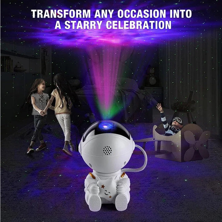Lisslune | Astronaut Galaxy Projector LED Night Light