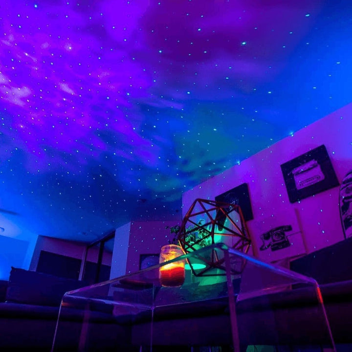 Lisslune | Astronaut Galaxy Projector | 8 Adjustable Nebula Colors & Remote Control for Relaxation and Stargazing