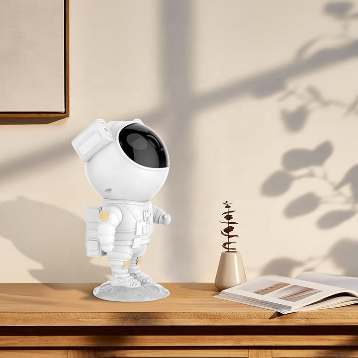 Lisslune | Astronaut Galaxy Projector | 8 Adjustable Nebula Colors & Remote Control for Relaxation and Stargazing