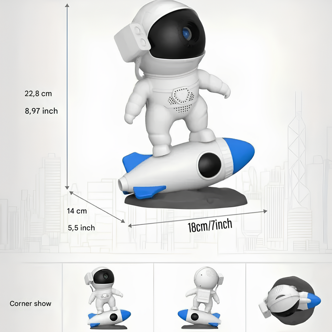 Lisslune | Astronaut Projector Lamp - AstroGlow
