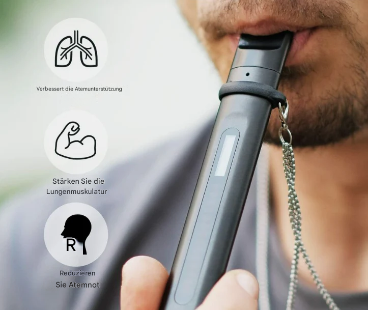 Lisslune | Intelligent Breathing Trainer for Respiratory Muscle Training - BreathBoost