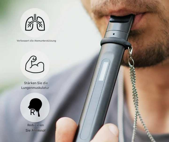 Lisslune | Intelligent Breathing Trainer for Respiratory Muscle Training - BreathBoost