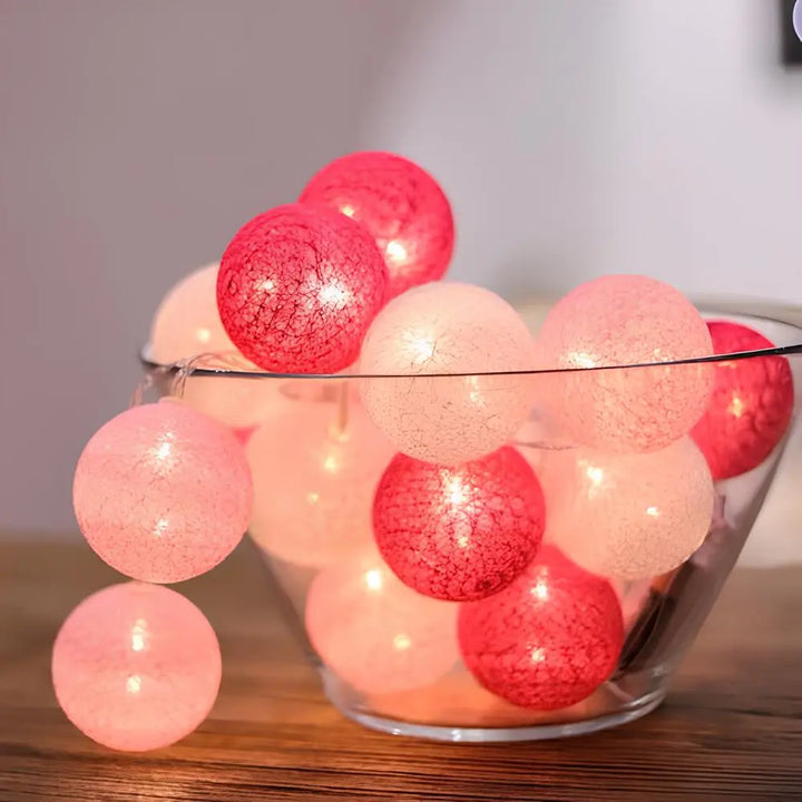 Lisslune | Atmospheric Ball String Lights - LumaBreeze
