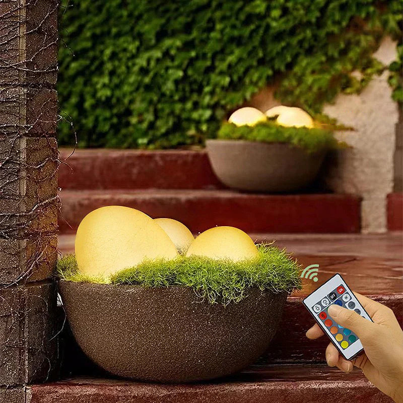 Lisslune | Atmospheric Wireless Garden Lamp - LumaStone