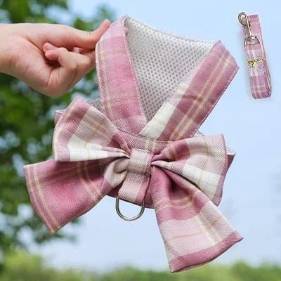 Lisslune | AURÉLIEN Harness – Adjustable Dog Harness with Stylish Bow Design
