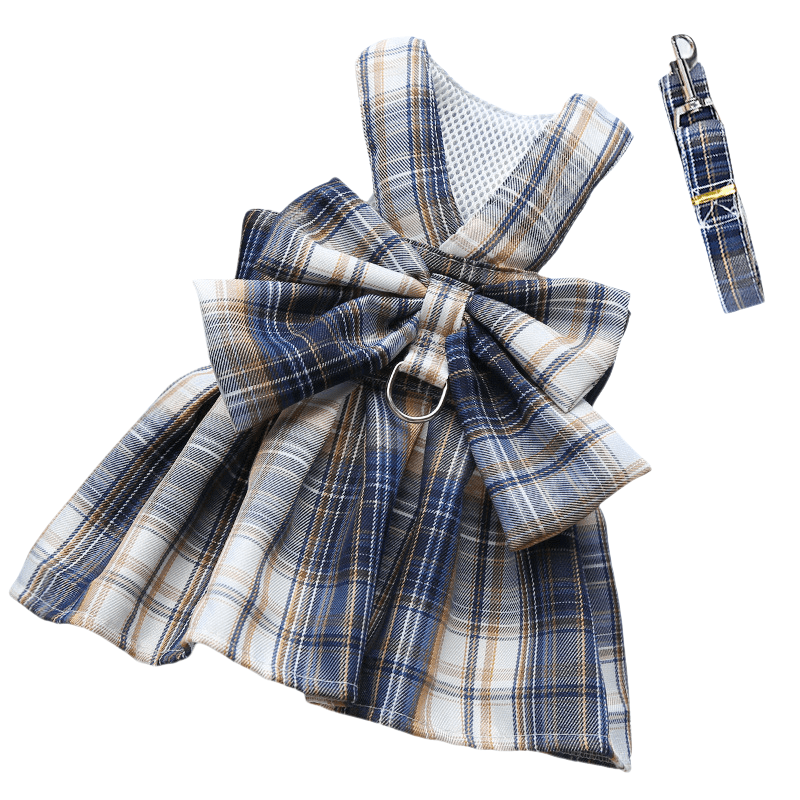 Lisslune | AURÉLIEN Harness – Adjustable Dog Harness with Stylish Bow Design