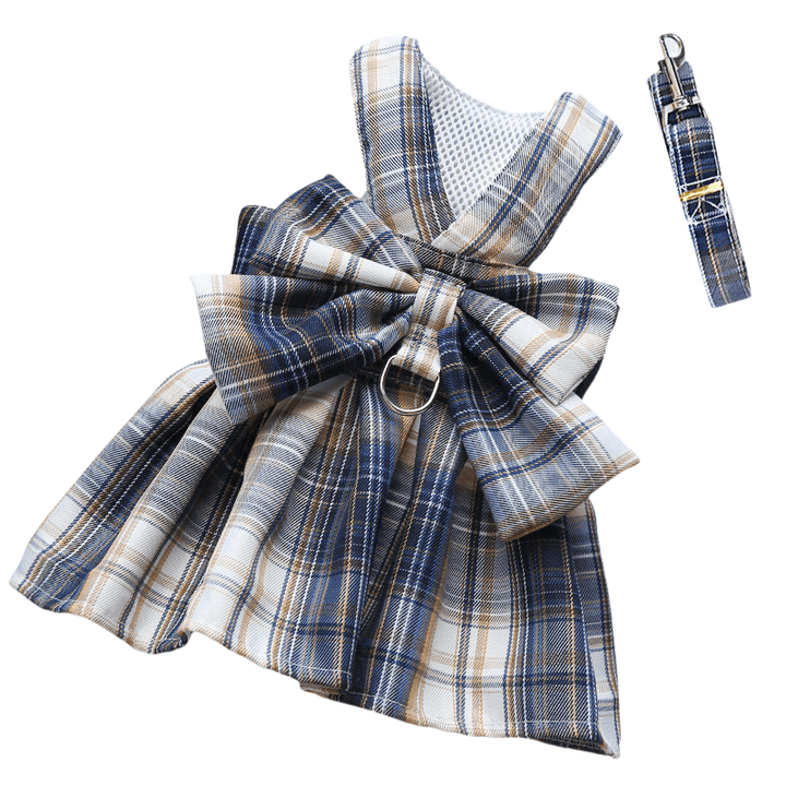Lisslune | AURÉLIEN Harness – Adjustable Dog Harness with Stylish Bow Design