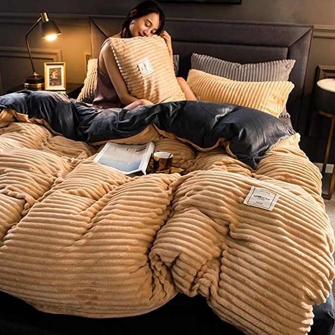 Lisslune | Soft Fleece Winter Duvet Blanket – Vera