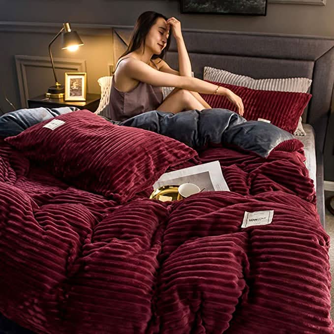 Lisslune | Soft Fleece Winter Duvet Blanket – Vera