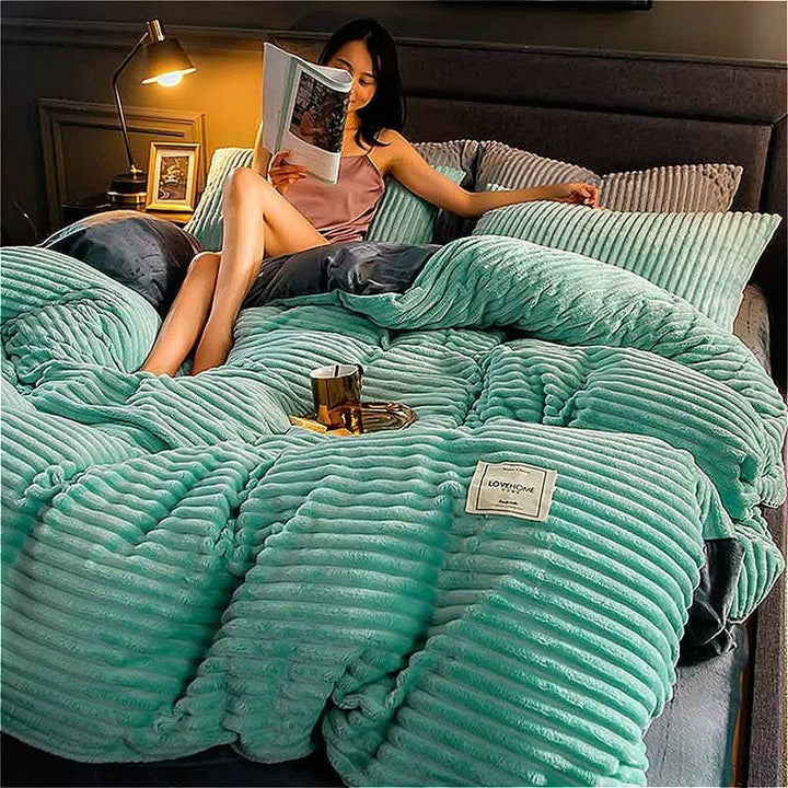 Lisslune | Soft Fleece Winter Duvet Blanket – Vera