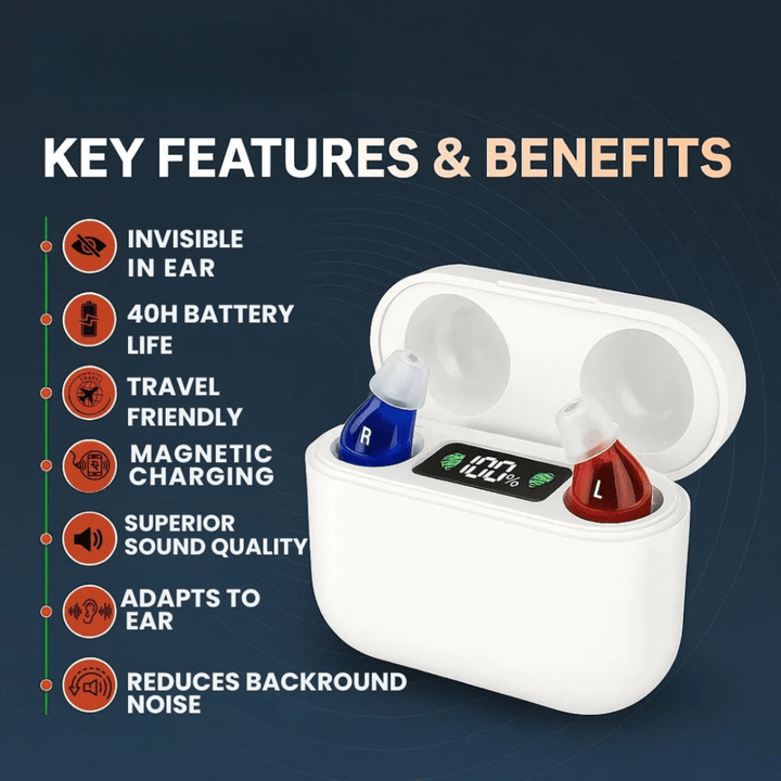 Lisslune | AURIS PRO – Invisible in-ear hearing aids for superior sound quality