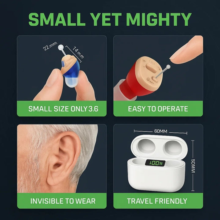 Lisslune | AURIS PRO – Invisible in-ear hearing aids for superior sound quality