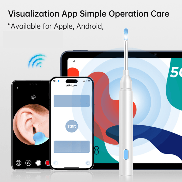Lisslune | AURIVIEW – Smart Ear Cleaner with HD Camera