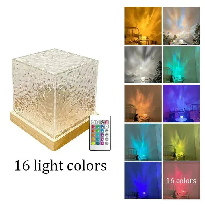 Lisslune | Aurora Water Wave Projector Night Light