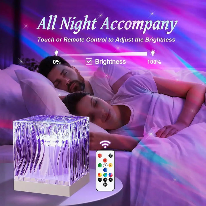 Lisslune | Aurora Water Wave Projector Night Light