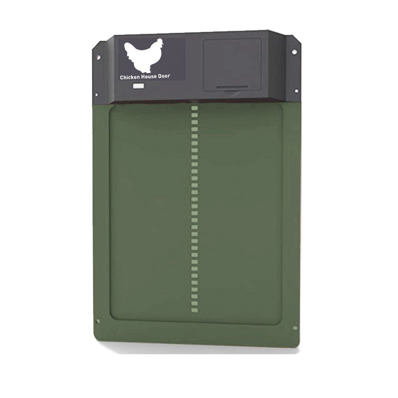 Lisslune | ROOSTSECURE – Automatic Chicken Coop Door with Light Sensor & Weather Protection