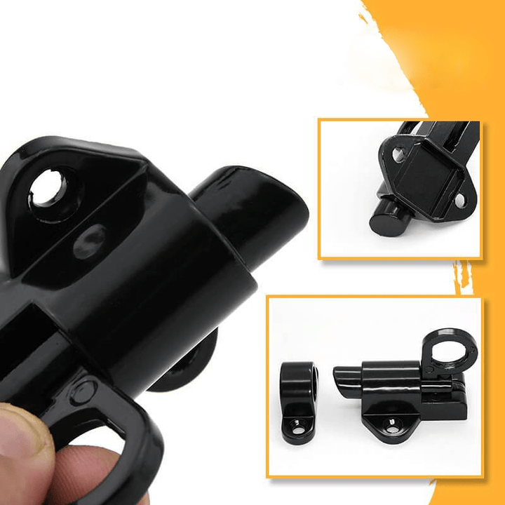 Lisslune | AutoLockGuard – Automatic Spring Lock for Doors, Windows & Cabinets