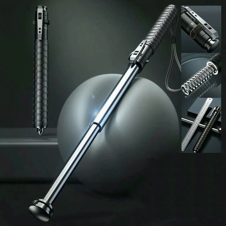Lisslune | Automatic Self-Defense Walking Stick – Pop-Up Safety Cane